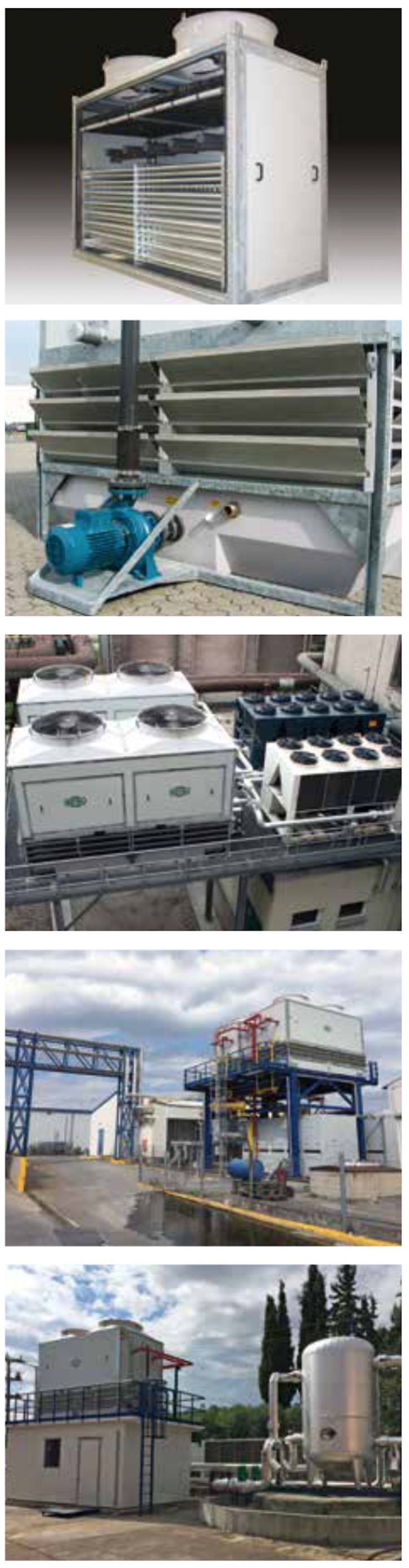 closed circuit evaporative water tower cooling industrial equipments Ice Com