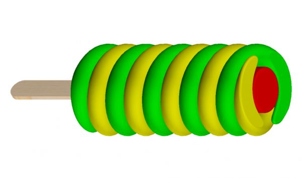 TWISTER MINIVIENETTA HELIX LAKOMKA Horizontal ice cream dynamic extrusion competition for Tetra Pak Gram Equipment Tehnogel Tekno Ice Carpigiani Catta 27 APV Crepaco