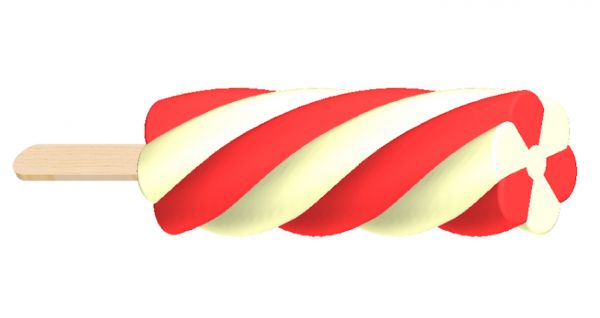 HELIX TWISTER MINIVIENETTA LAKOMKA  ice cream Horizontal dynamic extrusion competition for Tetra Pak Gram Equipment Tehnogel Tekno Ice Carpigiani Catta 27 APV Crepaco