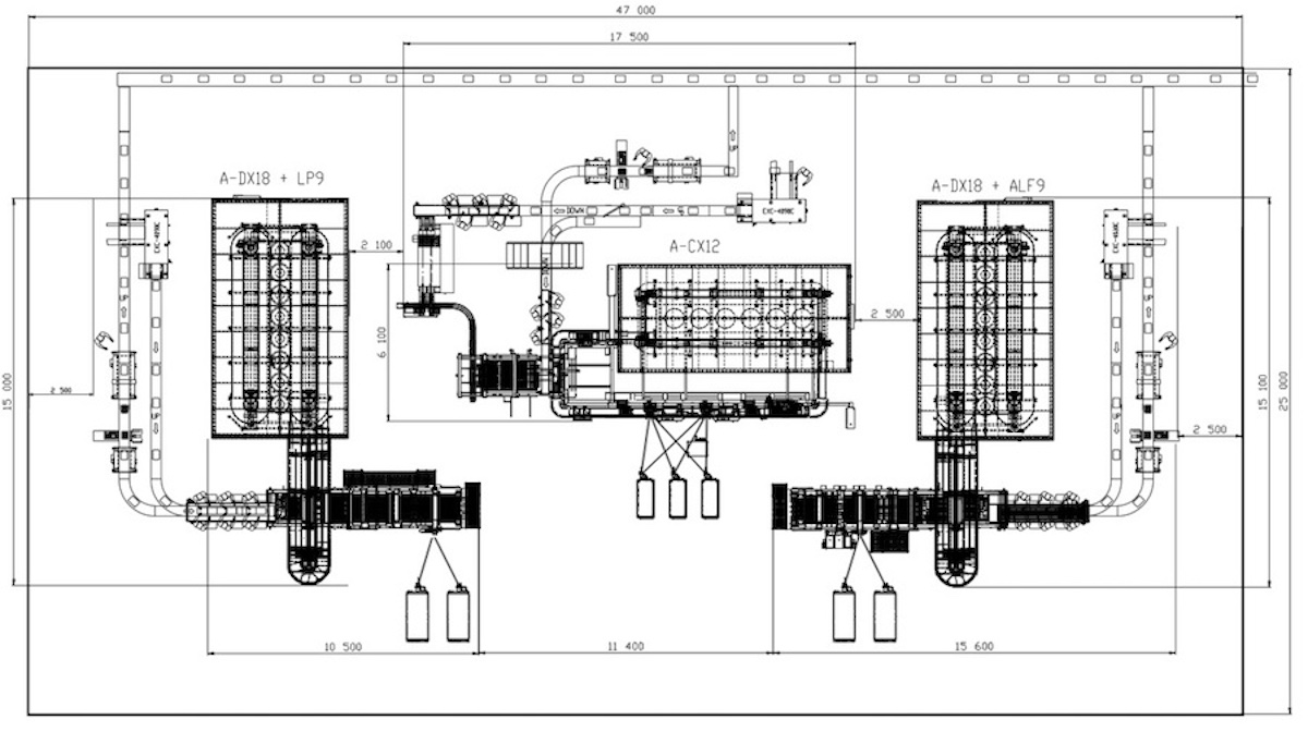 Complete ice cream factory layout turnkey project Vojta Equipment Ice Com