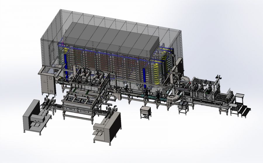 Ice cream production line wafer cup big cone Arctic DX Vojta Equipment Ice Com