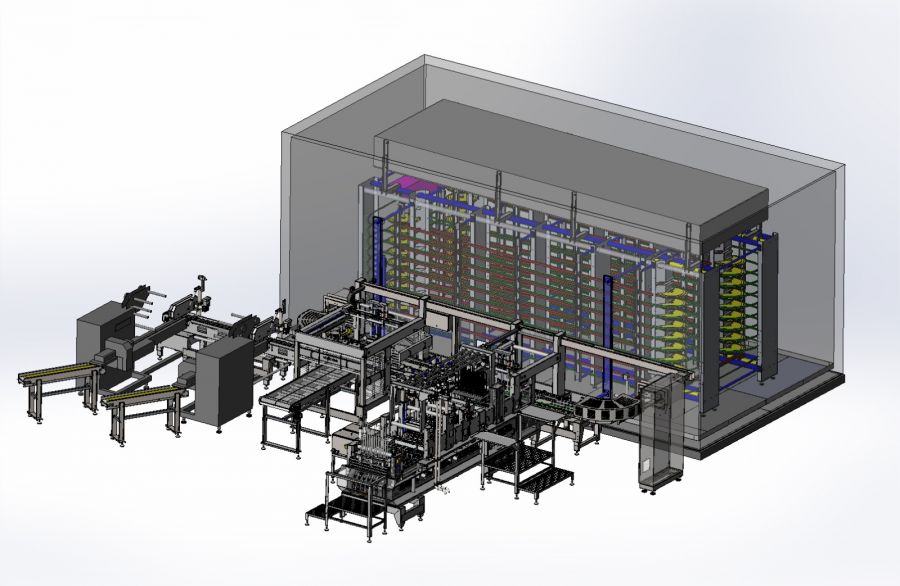 Ice cream production line wafer cup big cone Arctic DX Vojta Equipment Ice Com