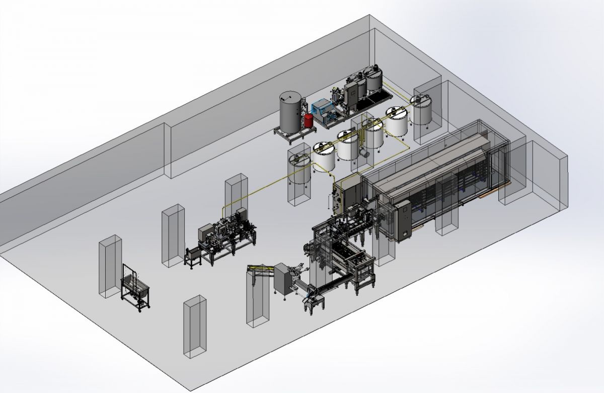 Complete ice cream line turnkey project Vojta Equipment Ice Com