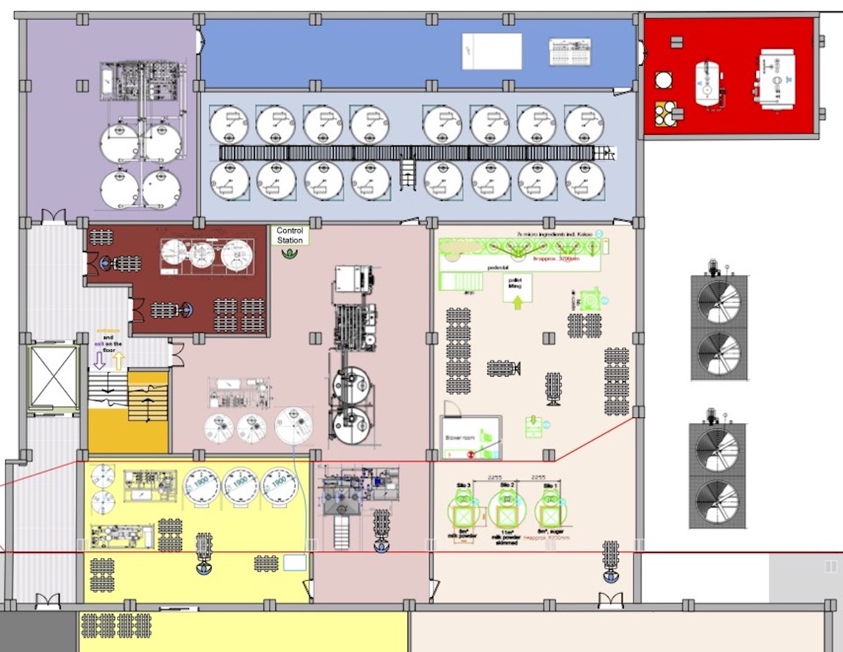 Комплексная линия по производству мороженого «под ключ» Vojta Equipment Ice Com