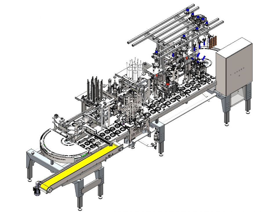 WT cup and cake filling machine ice com Vojta Equipment Ice Com