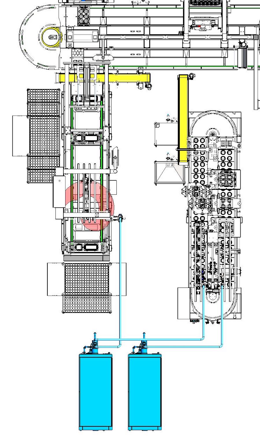 WT cup and cake filling machine ice com Vojta Equipment.