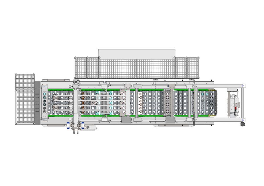 LF09 Vojta Equipment ice cream filling line cups and cones