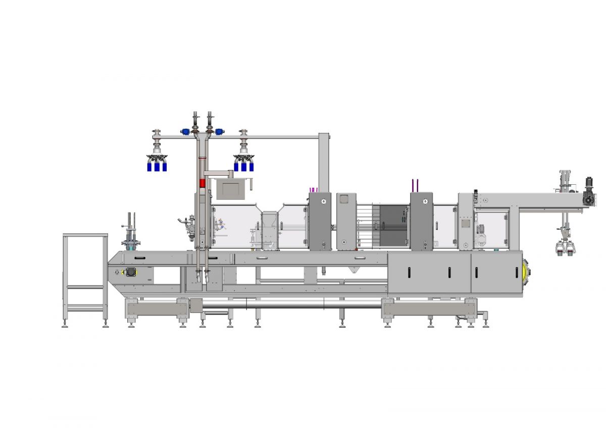 ALF ice cream filing machine Arctic DX hardening tunnel Vojta Equipment Ice Com
