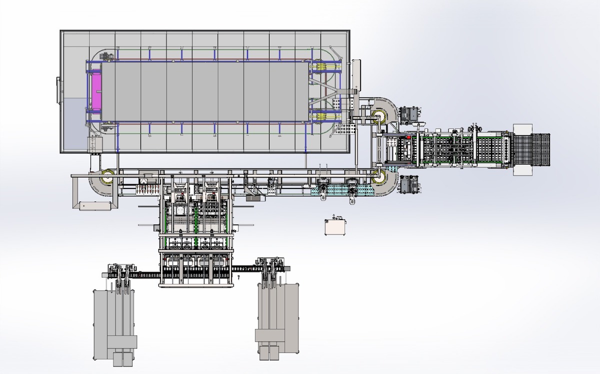 ALF cone ice cream filling machine Arctic DX hardening tunnel Vojta Equipment Ice Com