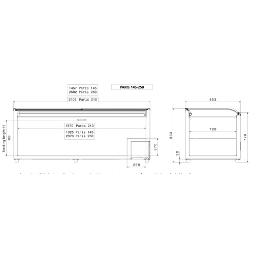 AHT Paris 210 AHT Paris 250 Ice Com