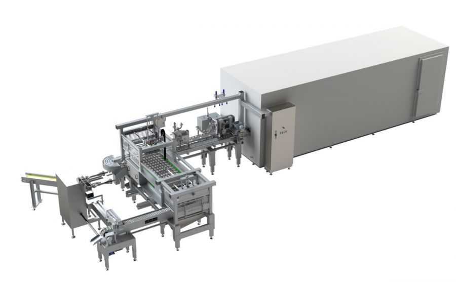 ice cream extrusion line Arctic ML Vojta Equipment Ice Com competition for Tetra Pak Gram Equipment Tehnogel Tekno Ice Carpigiani Catta 27 APV Crepaco